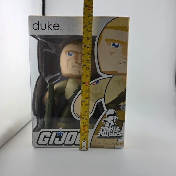 2008 Hasbro Mighty Muggs G.I. Joe Duke with Rifle Collectible Vinyl Figure‎ NEW - Picture 8 of 8